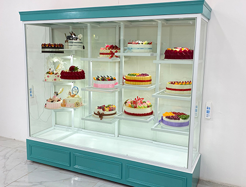 济南蛋糕玻璃展示柜